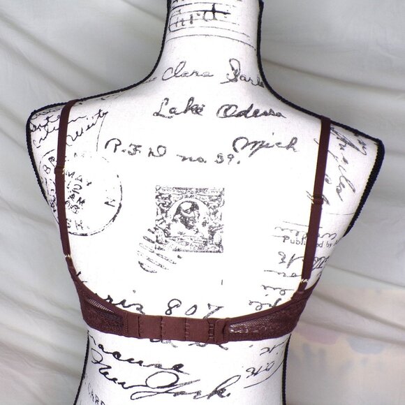 🆕NATORI Bliss Full Underwire T-Shirt Bra 32C Java Brown #721154 - Picture 8 of 9